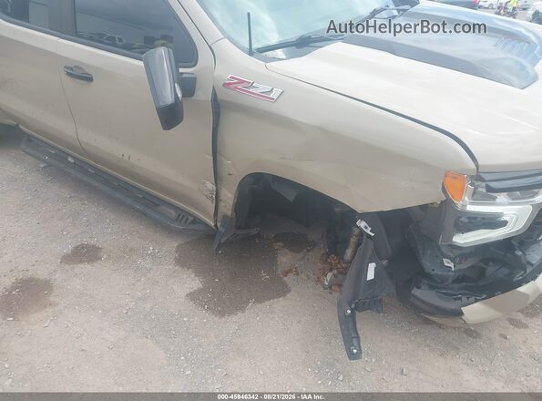 3GCUDFED9NG681282 2022 CHEVROLET SILVERADO Tan Դիմացի տեսք