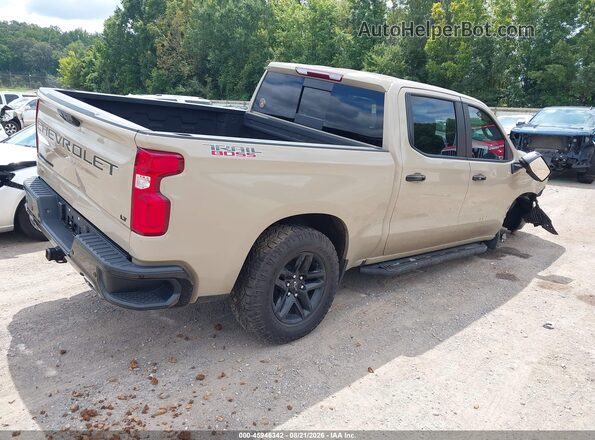 3GCUDFED9NG681282 2022 CHEVROLET SILVERADO Tan Հետևի աջ