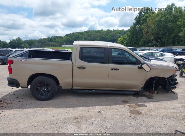 3GCUDFED9NG681282 2022 CHEVROLET SILVERADO Tan Սալոնի հետևի տեսք