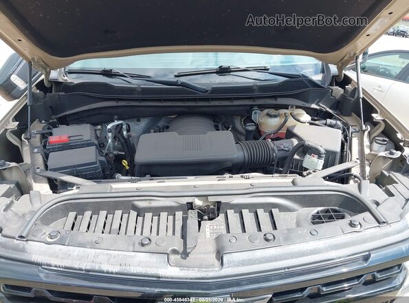 3GCUDFED9NG681282 2022 CHEVROLET SILVERADO Tan Հետևի տեսք