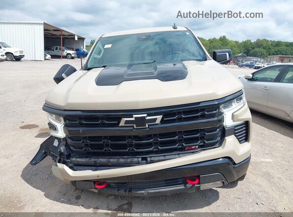 3GCUDFED9NG681282 2022 CHEVROLET SILVERADO Tan Սարքավորումների վահանակի տեսք