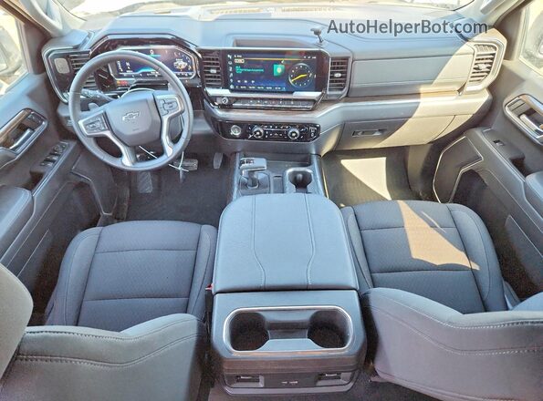 3GCUDFEDXRG299106 2024 CHEVROLET SILVERADO Белый Вид панели приборов