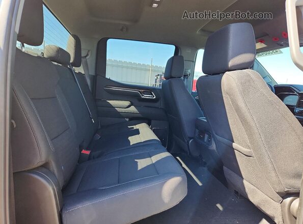 3GCUDFEDXRG299106 2024 CHEVROLET SILVERADO Белый Вид задних сидений