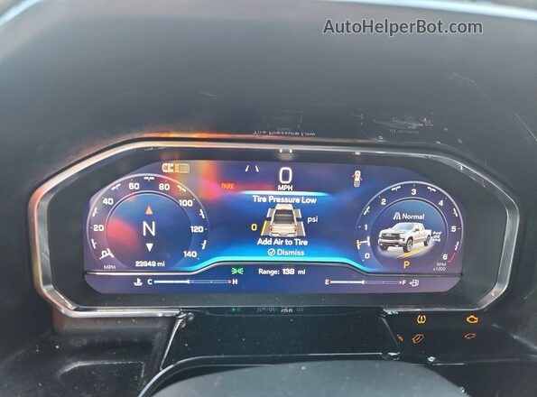 3GCUDFEL4RG281501 2024 CHEVROLET SILVERADO Серый Вид щитка приборов