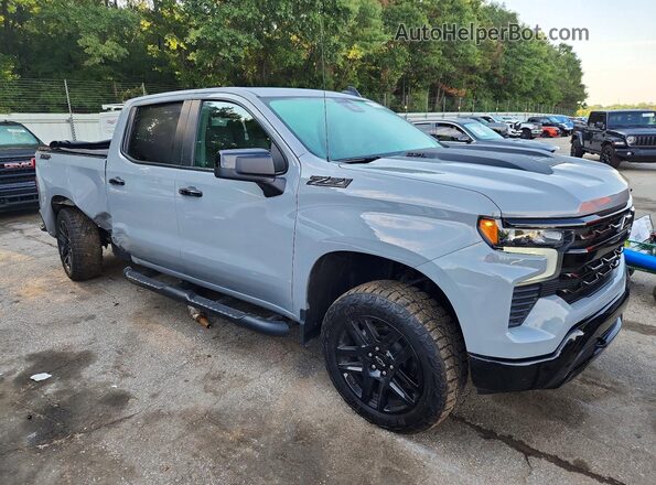 3GCUDFEL4RG281501 2024 CHEVROLET SILVERADO Серый Передняя правая четверть