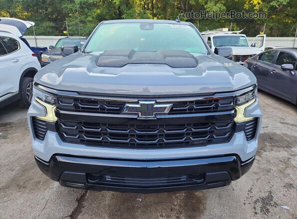 3GCUDFEL4RG281501 2024 CHEVROLET SILVERADO Серый Вид спереди
