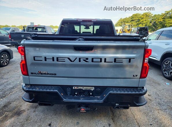 3GCUDFEL4RG281501 2024 CHEVROLET SILVERADO Серый Вид сзади