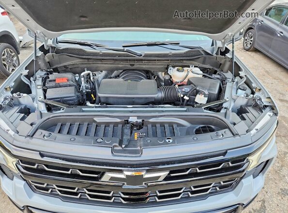 3GCUDFEL4RG281501 2024 CHEVROLET SILVERADO Серый Вид задней части салона