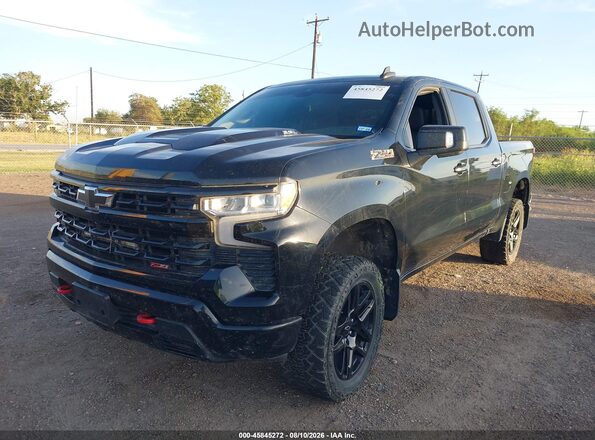 3GCUDFEL5NG630756 2022 CHEVROLET SILVERADO Black Вид спереду