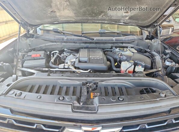 3GCUDFET4NG567102 2022 CHEVROLET SILVERADO Black Widok wnętrza z tyłu