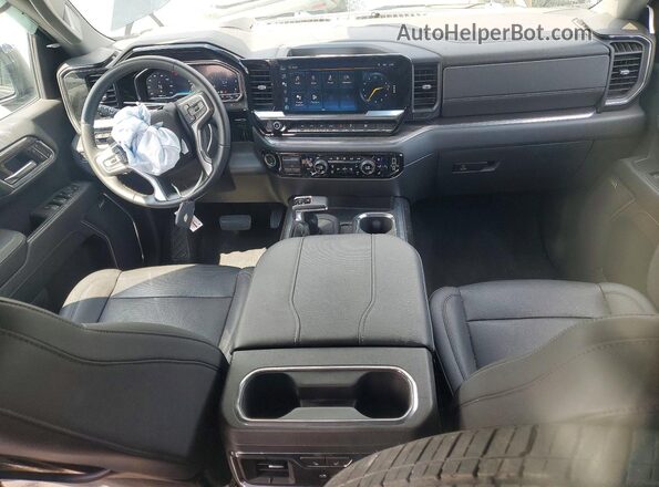 3GCUDGEL0PG330812 2023 CHEVROLET SILVERADO Black Вид панелі приладів