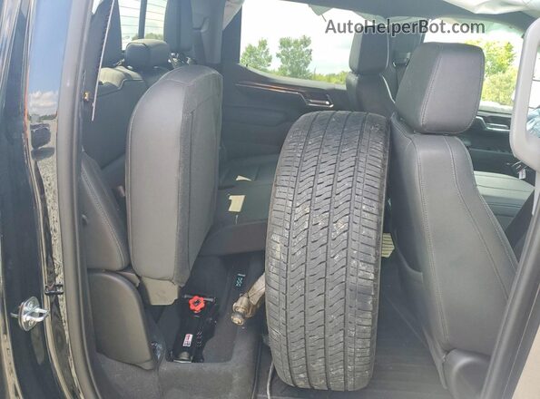 3GCUDGEL0PG330812 2023 CHEVROLET SILVERADO Black Вид задніх сидінь
