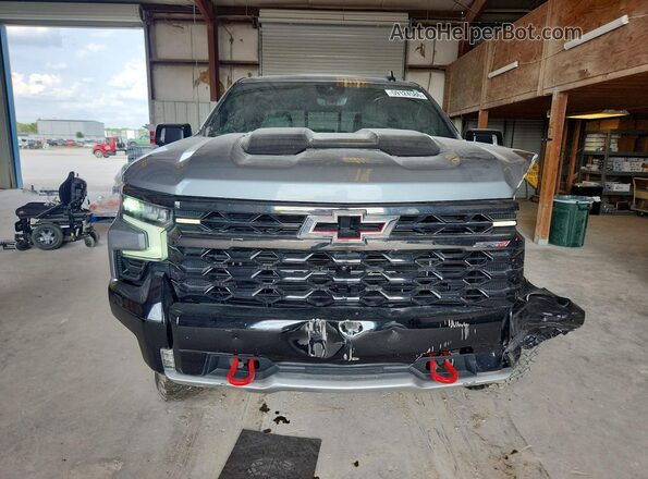 3GCUDHE80RG163582 2024 CHEVROLET SILVERADO Silver წინა ხედი