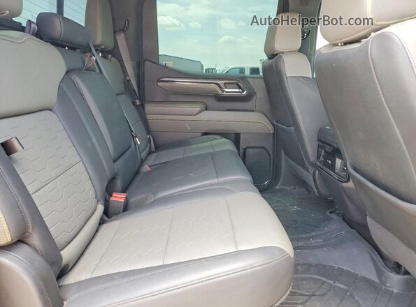 3GCUDHE85RG199266 2024 CHEVROLET SILVERADO Серый Вид задних сидений