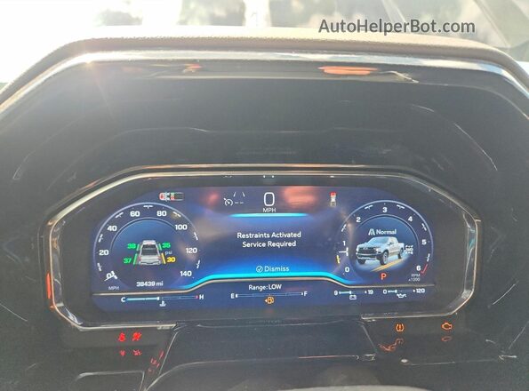 3GCUDHEL4RG204087 2024 CHEVROLET SILVERADO Черный Вид щитка приборов