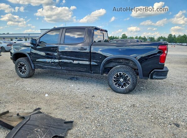 3GCUDHEL4RG204087 2024 CHEVROLET SILVERADO Черный Задняя левая четверть