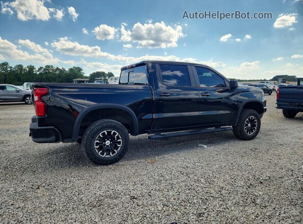 3GCUDHEL4RG204087 2024 CHEVROLET SILVERADO Черный Задняя правая четверть