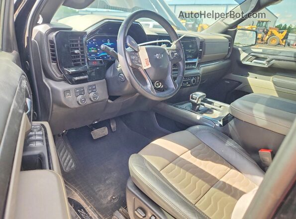 3GCUDHEL4RG204087 2024 CHEVROLET SILVERADO Черный Вид панели приборов
