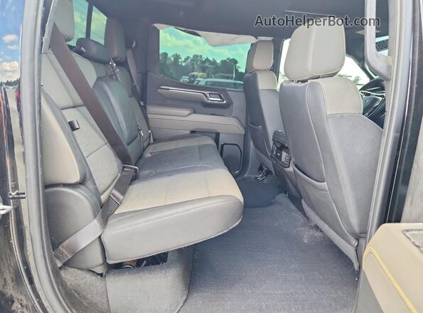 3GCUDHEL4RG204087 2024 CHEVROLET SILVERADO Черный Вид задних сидений