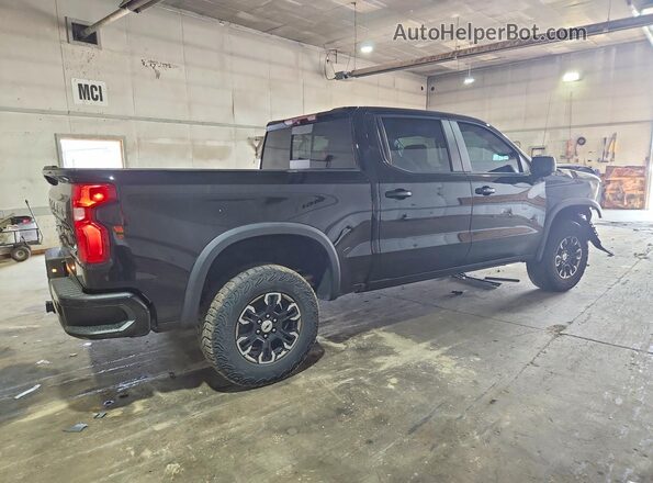 3GCUDHEL5NG573521 2022 CHEVROLET SILVERADO Black Rear right