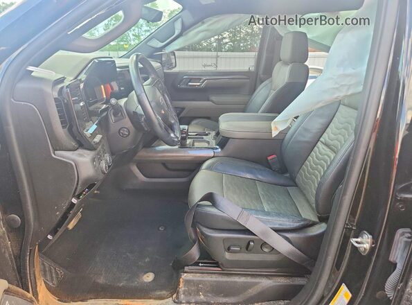 3GCUDHEL8RG100718 2024 CHEVROLET SILVERADO Black Vista interior delantera
