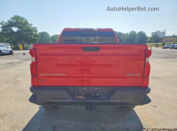 3GCUDHEL9NG680247 2022 CHEVROLET SILVERADO Red Вид ззаду