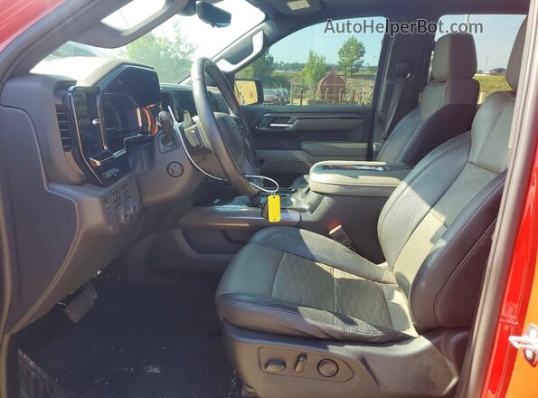 3GCUDHEL9NG680247 2022 CHEVROLET SILVERADO Red Вид салону спереду