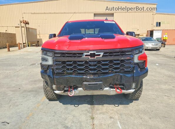 3GCUDHEL9NG680247 2022 CHEVROLET SILVERADO Red Вид спереду