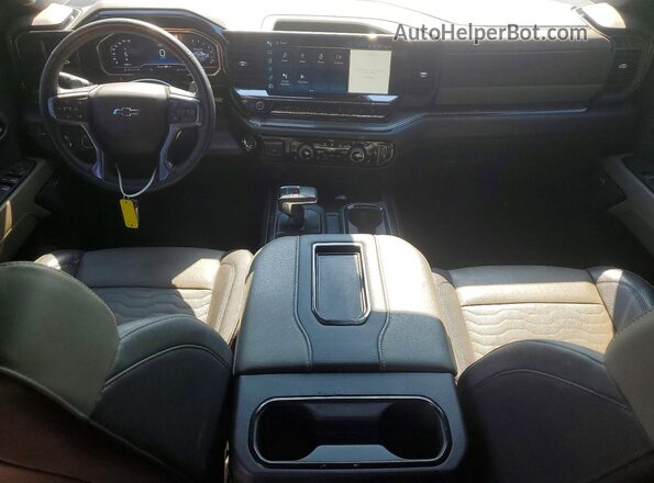 3GCUDHEL9NG680247 2022 CHEVROLET SILVERADO Red Вид панелі приладів