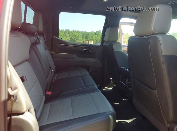 3GCUDHEL9NG680247 2022 CHEVROLET SILVERADO Red Вид задніх сидінь