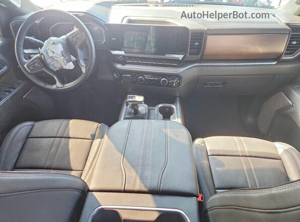 3GCUDJELXRG406214 2024 CHEVROLET SILVERADO White Widok deski rozdzielczej