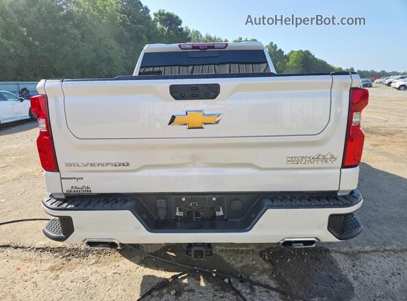 3GCUDJELXRG406214 2024 CHEVROLET SILVERADO White Widok z tyłu