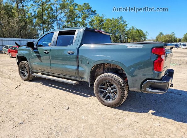 3GCUKCED2SG376271 2025 CHEVROLET SILVERADO Green Задня ліва чверть