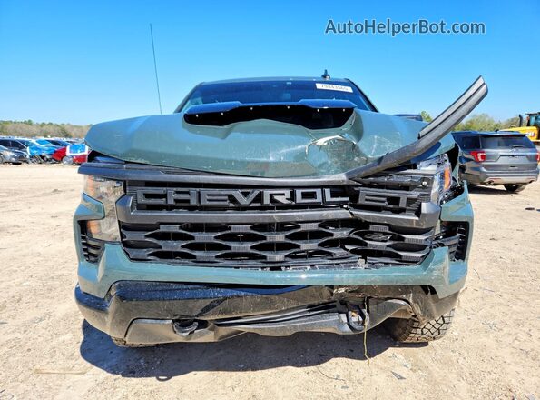 3GCUKCED2SG376271 2025 CHEVROLET SILVERADO Green Вид спереду