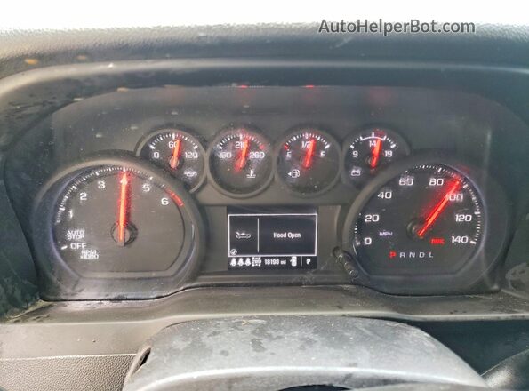 3GCUKCEDXTG108635 2026 CHEVROLET SILVERADO Green Widok zestawu wskaźników