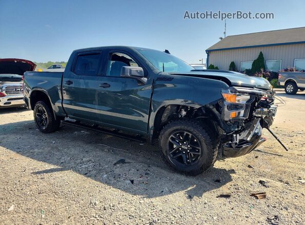 3GCUKCEDXTG108635 2026 CHEVROLET SILVERADO Green Przód prawy