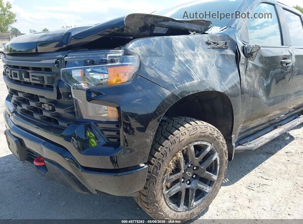 3GCUKCEDXTG186610 2026 CHEVROLET SILVERADO Черный Вид спереди