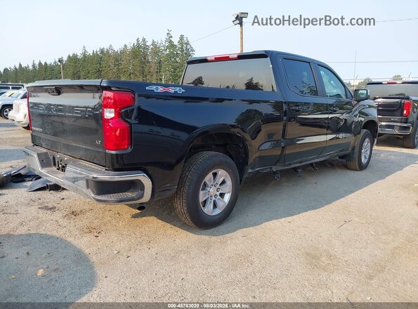 3GCUKDED4TG348527 2026 CHEVROLET SILVERADO Черный Задняя правая четверть