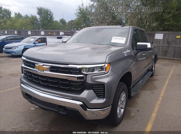 3GCUKDED5TG387224 2026 CHEVROLET SILVERADO Серый Передняя левая четверть
