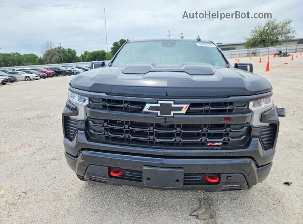 3GCUKFE82SG258841 2025 CHEVROLET SILVERADO Black წინა ხედი