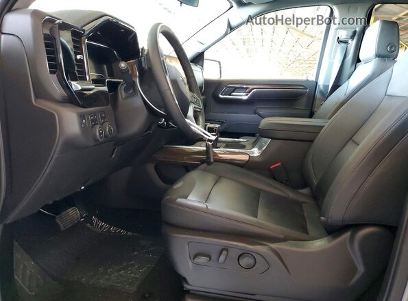 3GCUKFE89SG342297 2025 CHEVROLET SILVERADO Серый Вид салона спереди