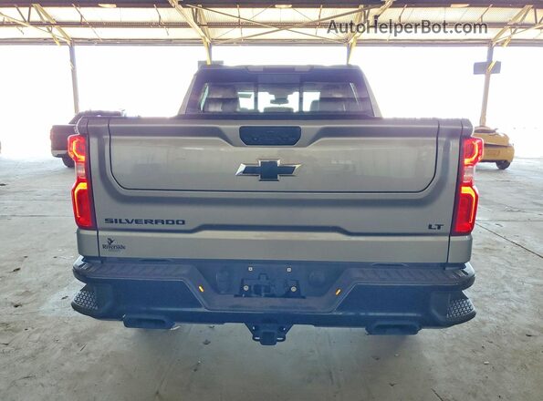 3GCUKFE89SG342297 2025 CHEVROLET SILVERADO Серый Вид сзади