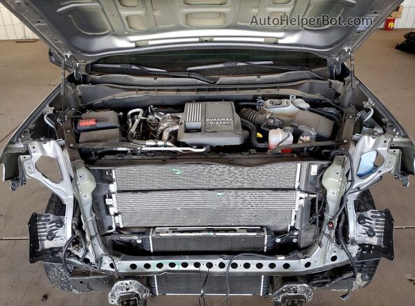 3GCUKFE89SG342297 2025 CHEVROLET SILVERADO Серый Вид задней части салона