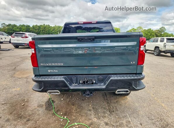 3GCUKFED0TG188299 2026 CHEVROLET SILVERADO Blue უკანა ხედი