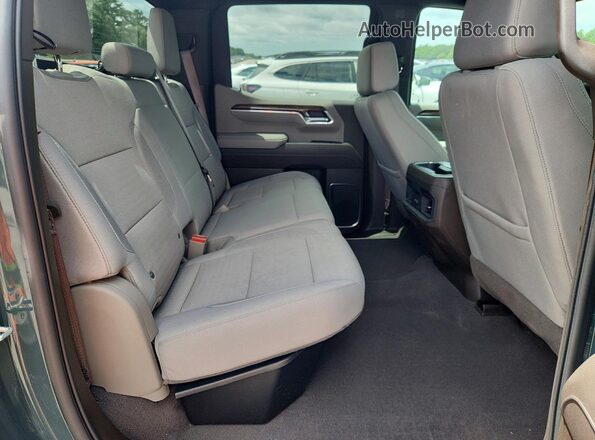 3GCUKFED0TG188299 2026 CHEVROLET SILVERADO Blue უკანა სავარძლების ხედი