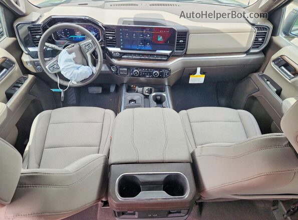 3GCUKFED0TG188299 2026 CHEVROLET SILVERADO Blue წინა პანელის ხედი