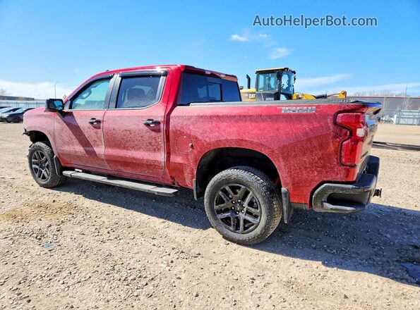 3GCUKFED6TG223542 2026 CHEVROLET SILVERADO Maroon Задня ліва чверть