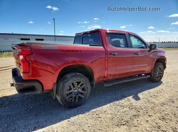 3GCUKFED6TG223542 2026 CHEVROLET SILVERADO Maroon Задня права чверть
