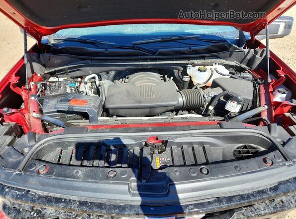 3GCUKFED6TG223542 2026 CHEVROLET SILVERADO Maroon Вид задньої частини салону