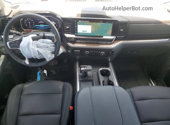3GCUKFEDXTG203309 2026 CHEVROLET SILVERADO Gray Dashboard view